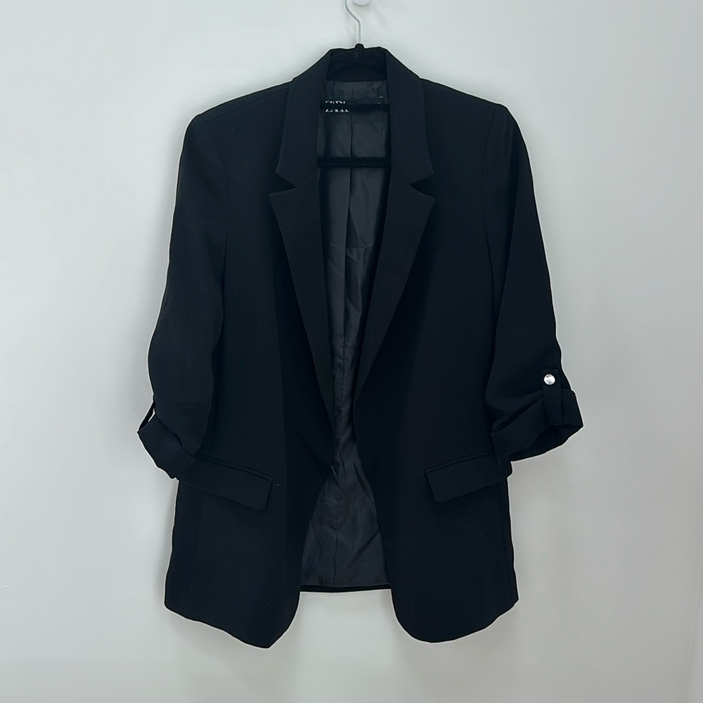 Zara Oversized Black Blazer
